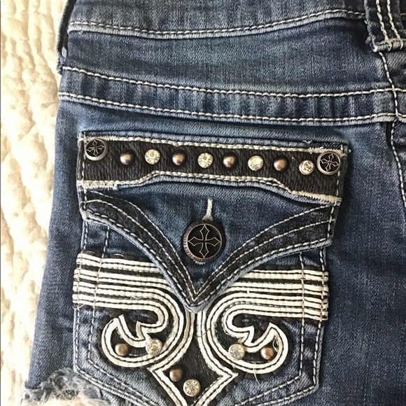 Affliction vikki shorts size 27 - Picture 2 of 6